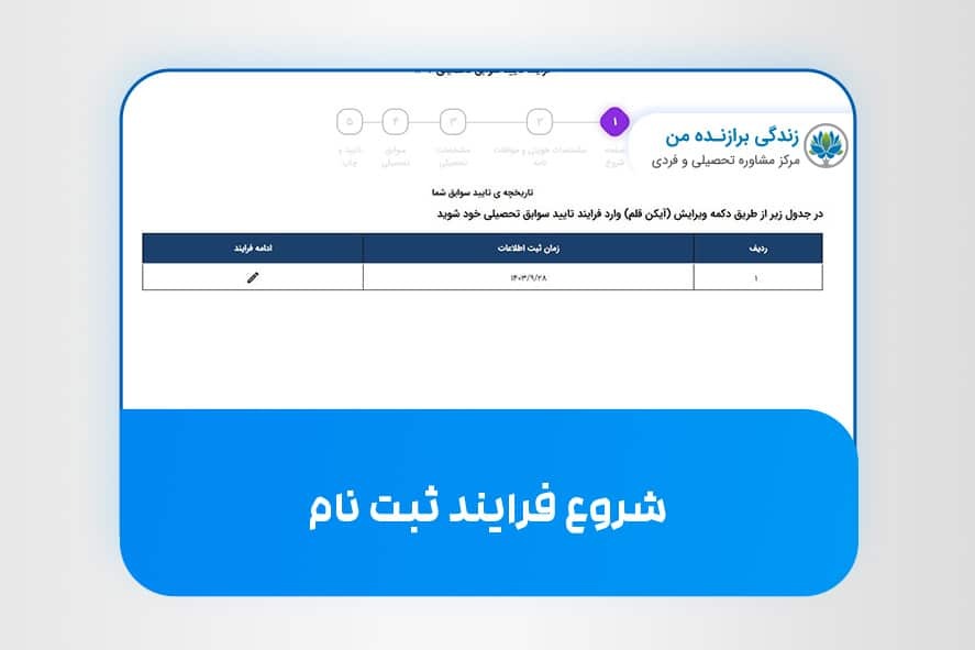 نحوه تأیید سوابق تحصیلی ۱۴۰۴ + آموزش تصویری نحوه تأیید سوابق تحصیلی ۱۴۰۴ + آموزش تصویری