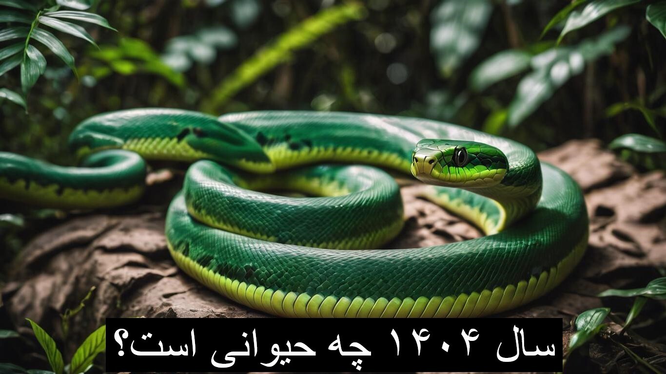 سال ۱۴۰۴ چه حیوانی است و چه ساعتی است؟ سال ۱۴۰۴ چه حیوانی است