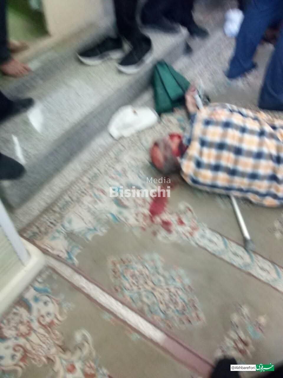 اولین فیلم از خودکشی ضارب امام جمعه کازرون اولین فیلم از خودکشی ضارب امام جمعه کازرون