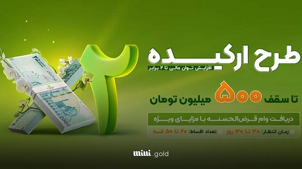 وام طرح ارکیده بانک مهر وام طرح ارکیده بانک مهر
