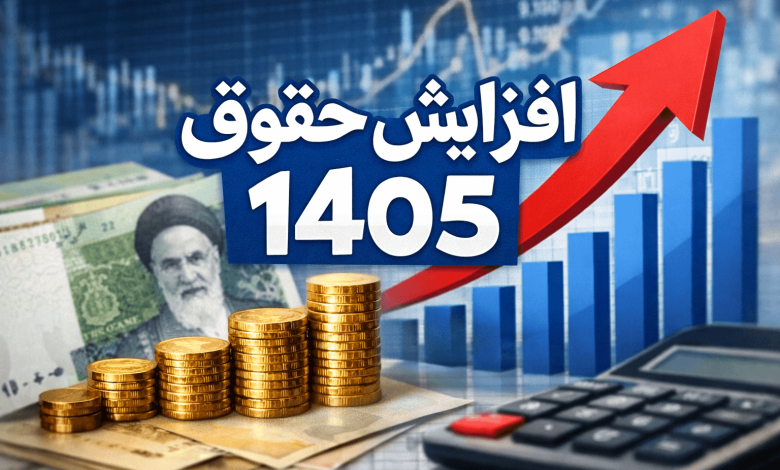 نحوه محاسبه افزایش حقوق ۱۴۰۵ کارمندان افزایش حقوق ۱۴۰۵