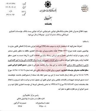 آغاز سطحبندی مشتریان بانکی/ محدودیت سالانه واریز و برداشت تعیین شد آغاز سطحبندی مشتریان بانکی/ محدودیت سالانه واریز و برداشت تعیین شد
