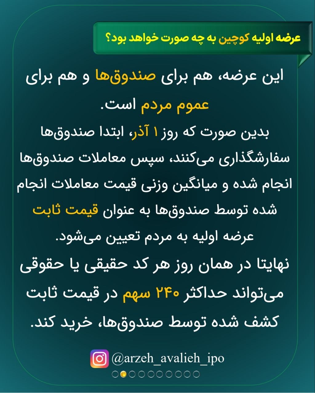 زمان عرضه اولیه کوچین زمان عرضه اولیه کوچین
