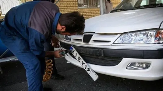 امکان دریافت نوبت اینترنتی تعویض پلاک خودرو از امروز