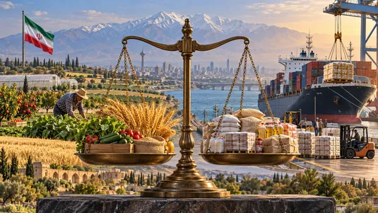 تامین امنیت غذایی در گِرو تعادل میان تولید داخلی و واردات است