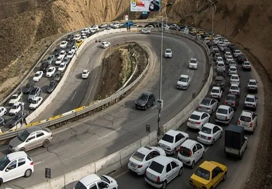 وضعیت تردد و محدودیت ترافیکی جاده&zwnj;ها تا ۳ آبان