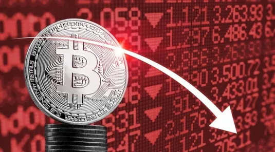 فشار فروش بیت&zwnj;کوین افزایش یافت؛ ۱ میلیارد دلار در چند دقیقه جابه&zwnj;جا شد
