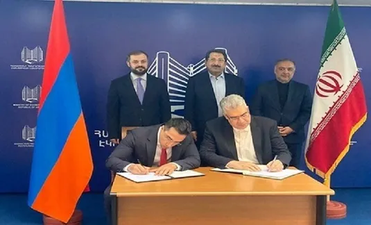 تفاهم&zwnj;نامه تهاتر کالا بین ایران و ارمنستان امضا شد