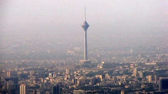 شاخص آلودگی هوای تهران امروز شنبه ۱۸ بهمن