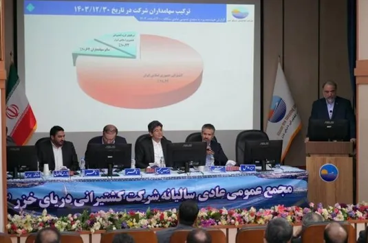 افزایش عملکرد و درآمد کشتیرانی دریای خزر در سال ۱۴۰۳