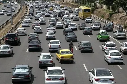 وضعیت تردد در جاده&zwnj;های کشور امروز ۴ فروردین ۱۴۰۴