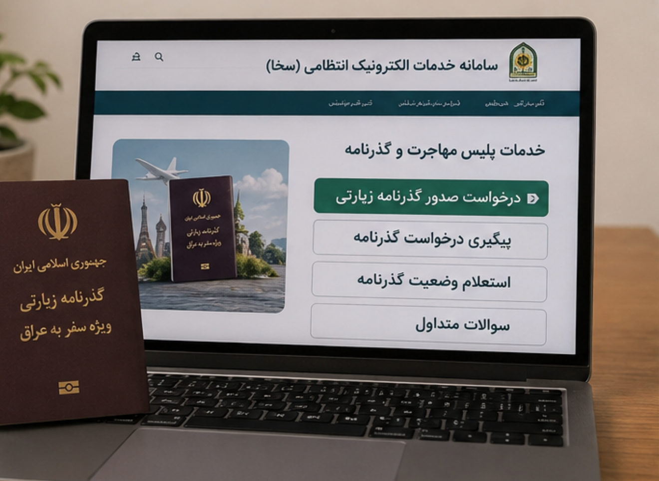 ثبت نام گذرنامه زیارتی اربعین ۱۴۰۵