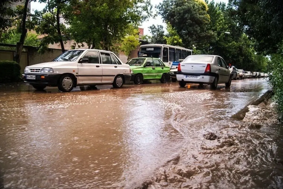 بارندگی
آب گرفتگی معابر
بارش باران