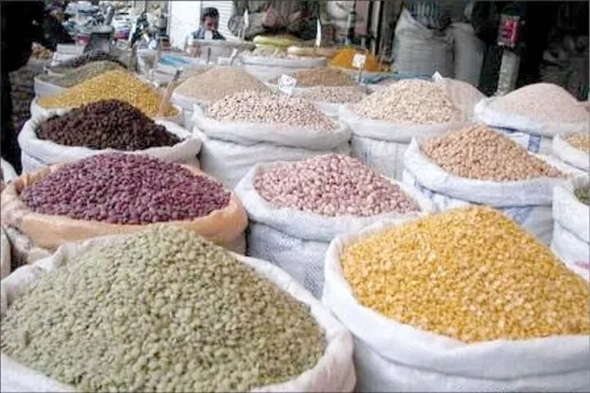 جدیدترین قیمت شکر و لوبیا چیتی در بازار