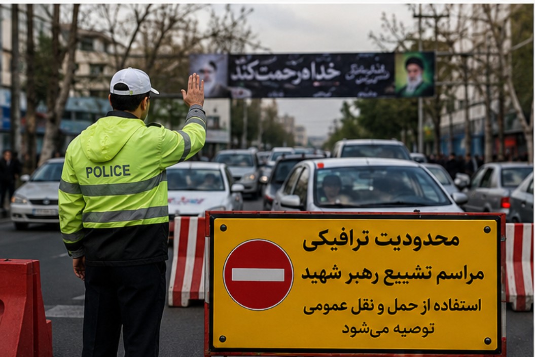 محدودیت ترافیکی مراسم تشییع رهبر شهید در تهران /ورود به تهران ممنوع است؟ محدودیت ترافیکی تهران