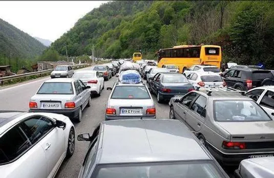 وضعیت راه&zwnj;های کشور امروز ۱ مهر ۱۴۰۳/ ترافیک سنگین در هراز
