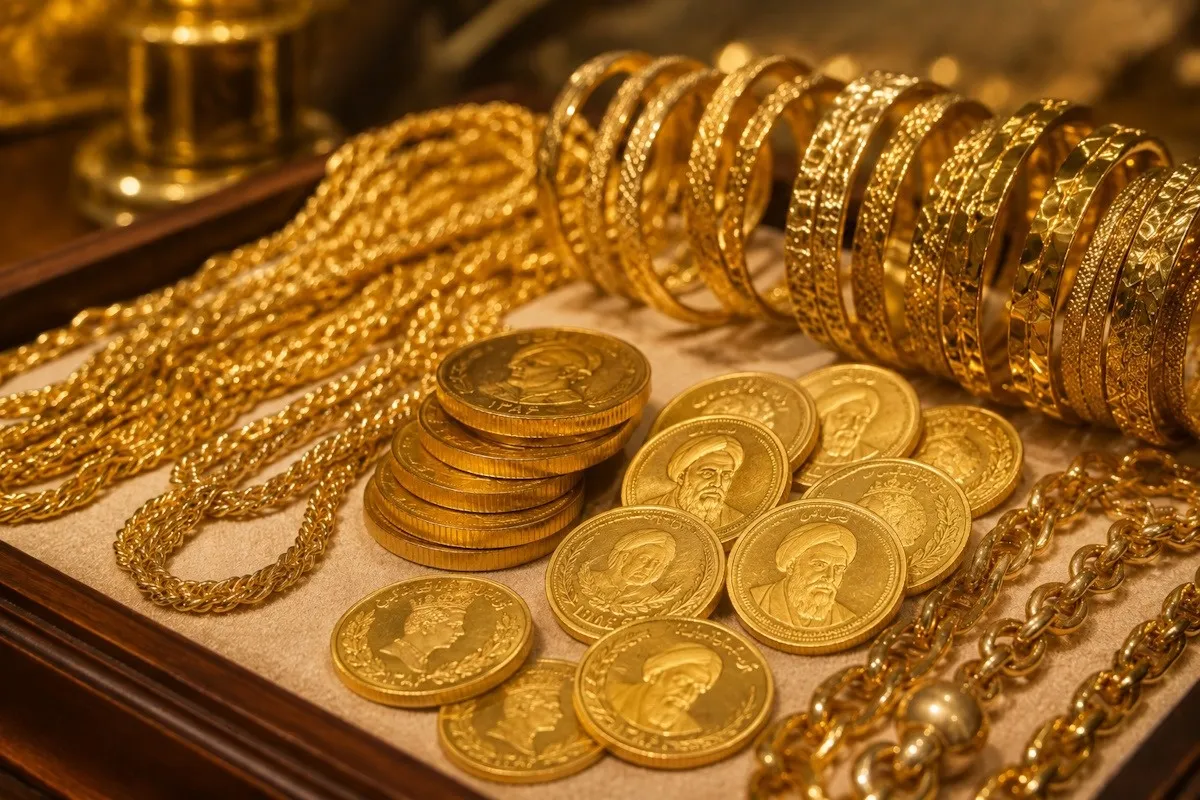 قیمت طلا امروز ۲۶شهریور ۱۴۰۵