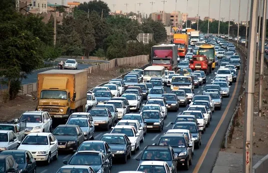 وضعیت ترافیک جاده&zwnj;ها امروز ۱۰ فروردین ۱۴۰۴