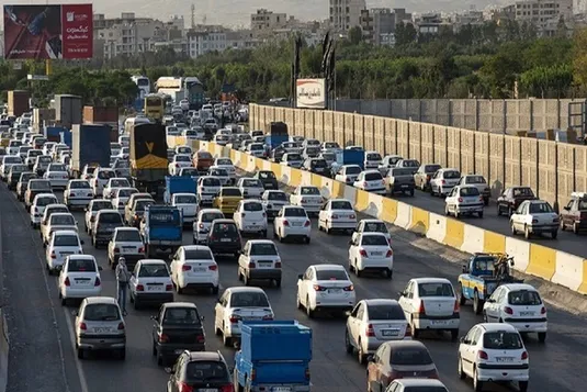 ثبت تردد بیش از ۶۳۶ میلیون وسیله&zwnj;نقلیه در شبکه راه&zwnj;های کشور