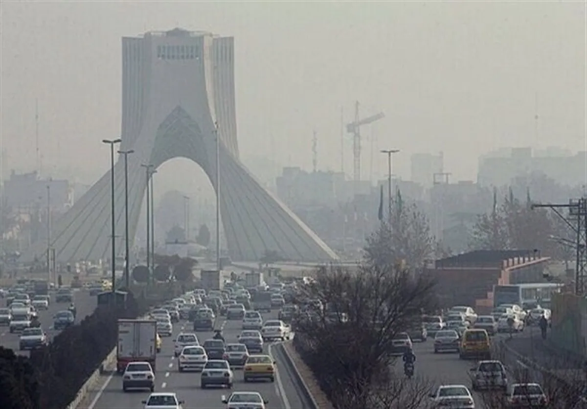 تداوم آلودگی هوا در تهران و کرج تا شنبه