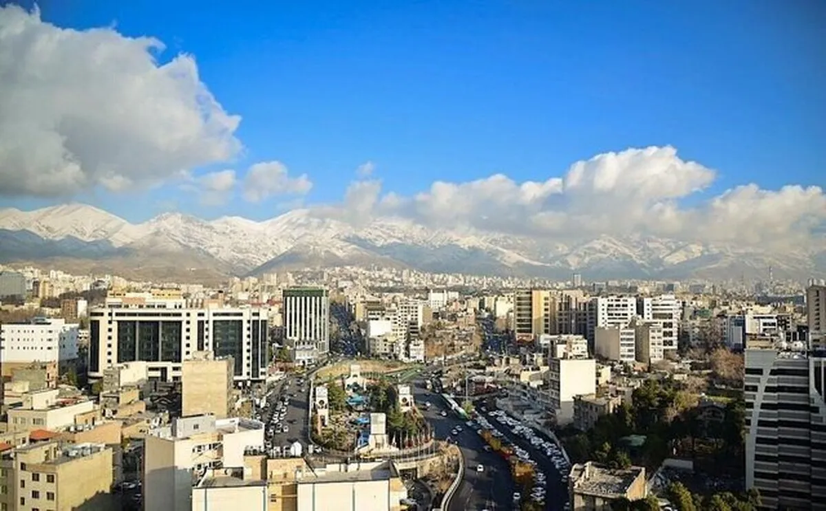 کیفیت هوای تهران امروز پنجشنبه ۲ بهمن