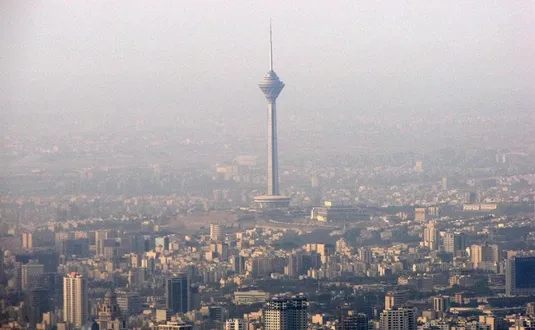 شاخص آلودگی هوای تهران؛ امروز ۲۱ فروردین