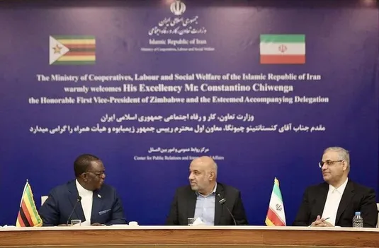 نشست مشترک هیئت&zwnj;های همکاری ایران و زیمبابوه برگزار شد