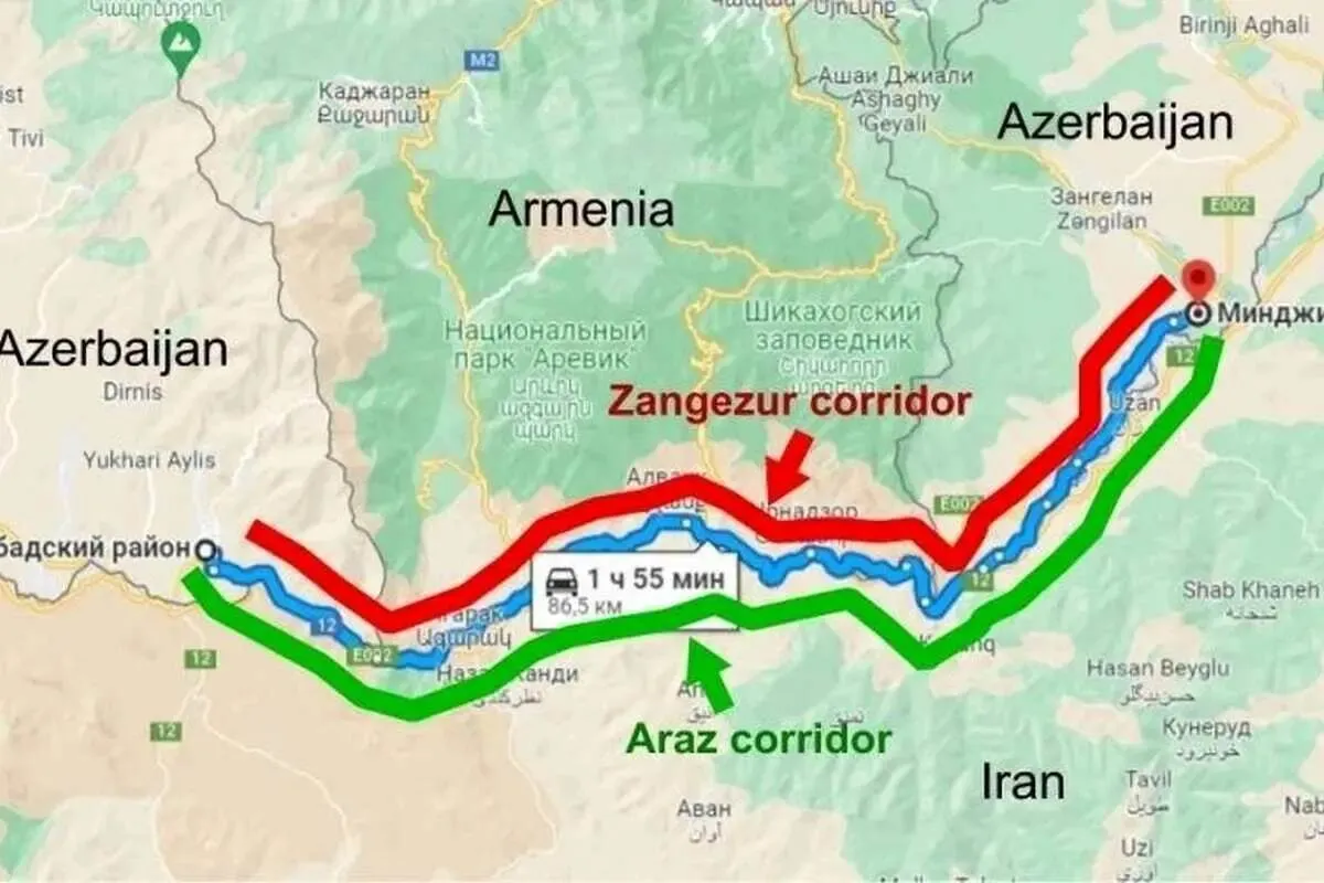چرا ایران نباید زنگزور آمریکایی را به رسمیت بشناسد؟