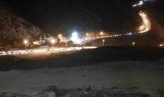 جاده چالوس یک&zwnj;طرفه شد