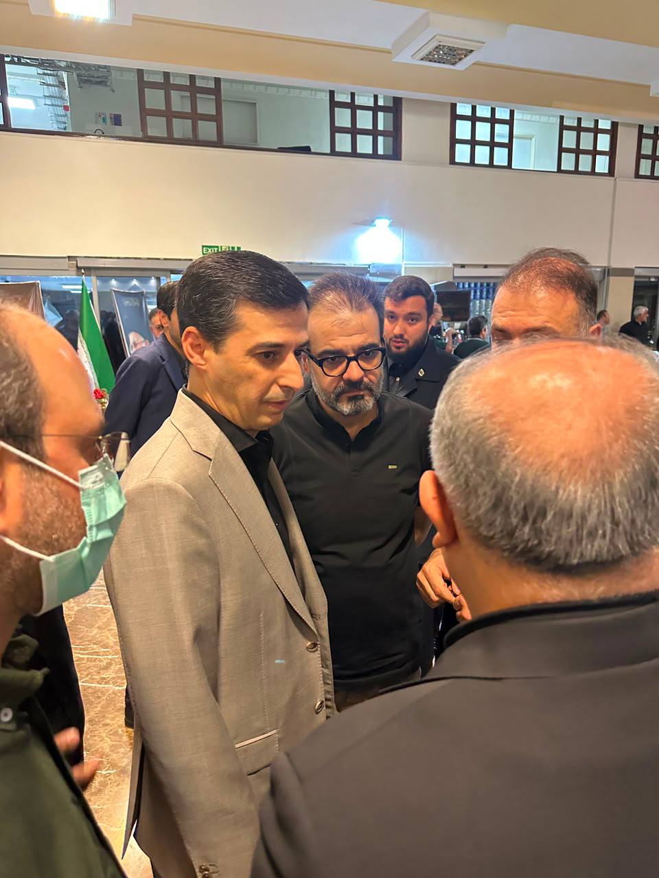 همراهی فرید دهقانی با وزیر صمت در بازدید از موکب چادرملو در آستانه مراسم تشییع رهبر شهید انقلاب همراهی فرید دهقانی با وزیر صمت در بازدید از موکب چادرملو در آستانه مراسم تشییع رهبر شهید انقلاب