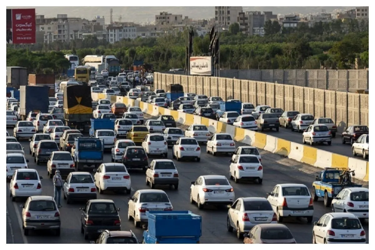 وضعیت راهها امروز ۲۲ آبان؛ ترافیک سنگین در محور چالوس