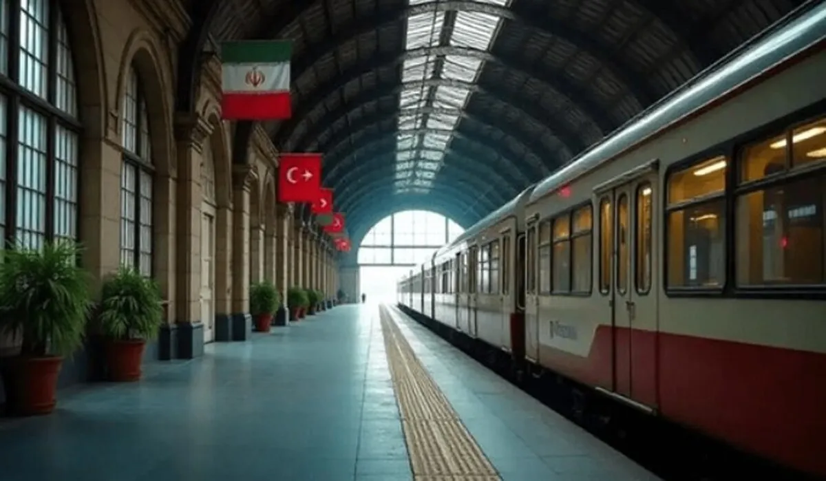 قطار تهران-آنکارا با ترکیب ایرانی-ترکی راه‌اندازی می‌شود