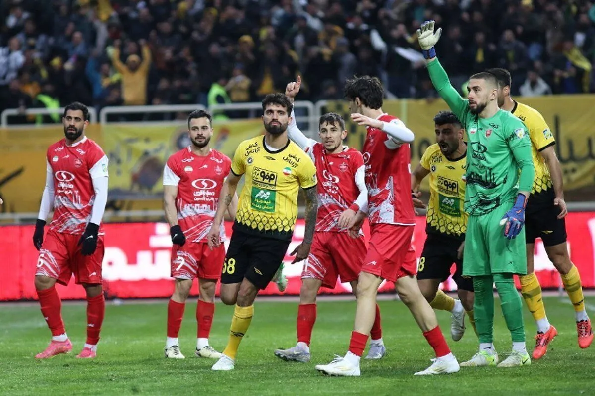نتیجه بازی پرسپولیس سپاهان + فیلم خلاصه بازی