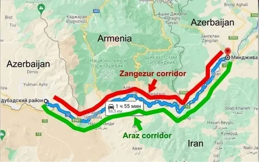 رمزگشایی از ارتباط جنگ اوکراین و کریدور زنگزور