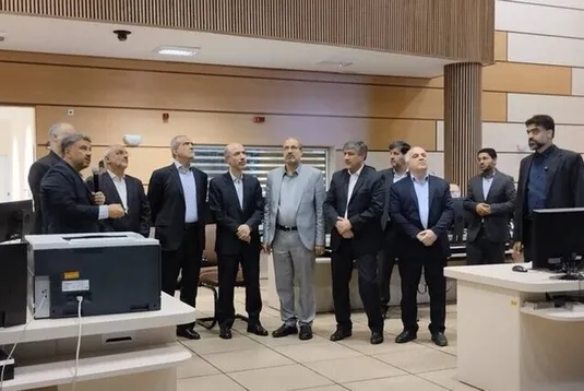 بازدید رئیس&zwnj;جمهور از دیسپاچینگ برق