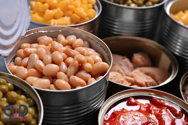 کنسرو لوبیا
