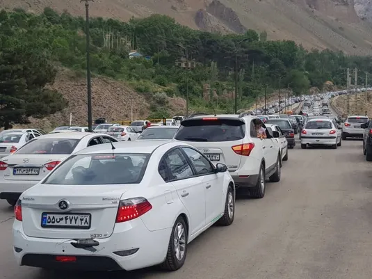 وضعیت تردد در جاده&zwnj;های کشور امروز ۱۶ فروردین ۱۴۰۴
