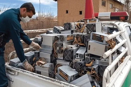 کشف ۲۴ ماینر غیرمجاز در آپارتمانی در سعادت&zwnj;آباد تهران