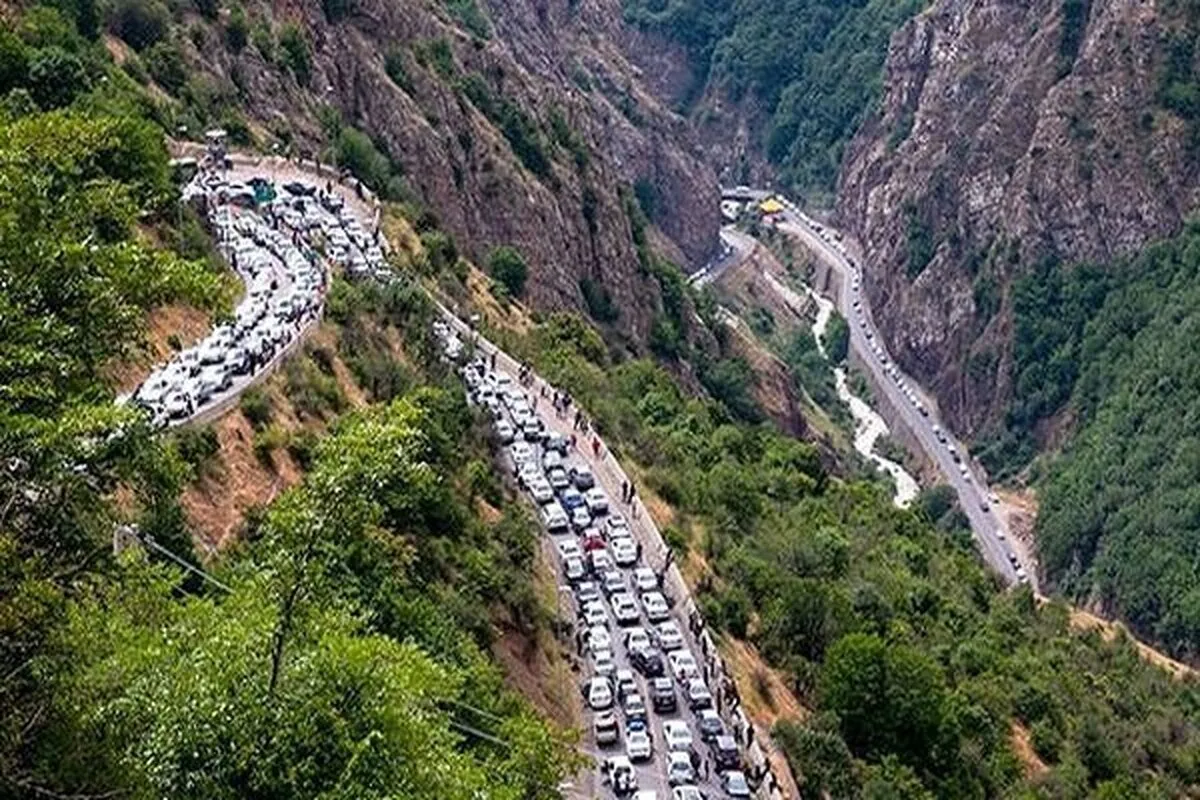 اعمال محدودیت‌های ترافیکی در جاده‌های شمال