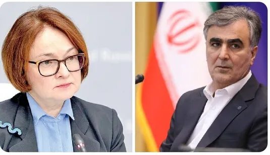 دیدار روسای&zwnj;کل بانک مرکزی ایران و روسیه در مسکو