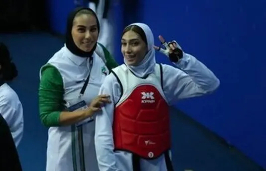 ادامه ناکامی تکواندو ایران؛ مبینا نعمت&zwnj;زاده هم حذف شد