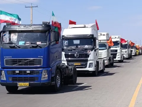 تردد کامیون‌ها از مرزهای گمرکی مشترک ایران و ترکیه تسهیل می‌شود