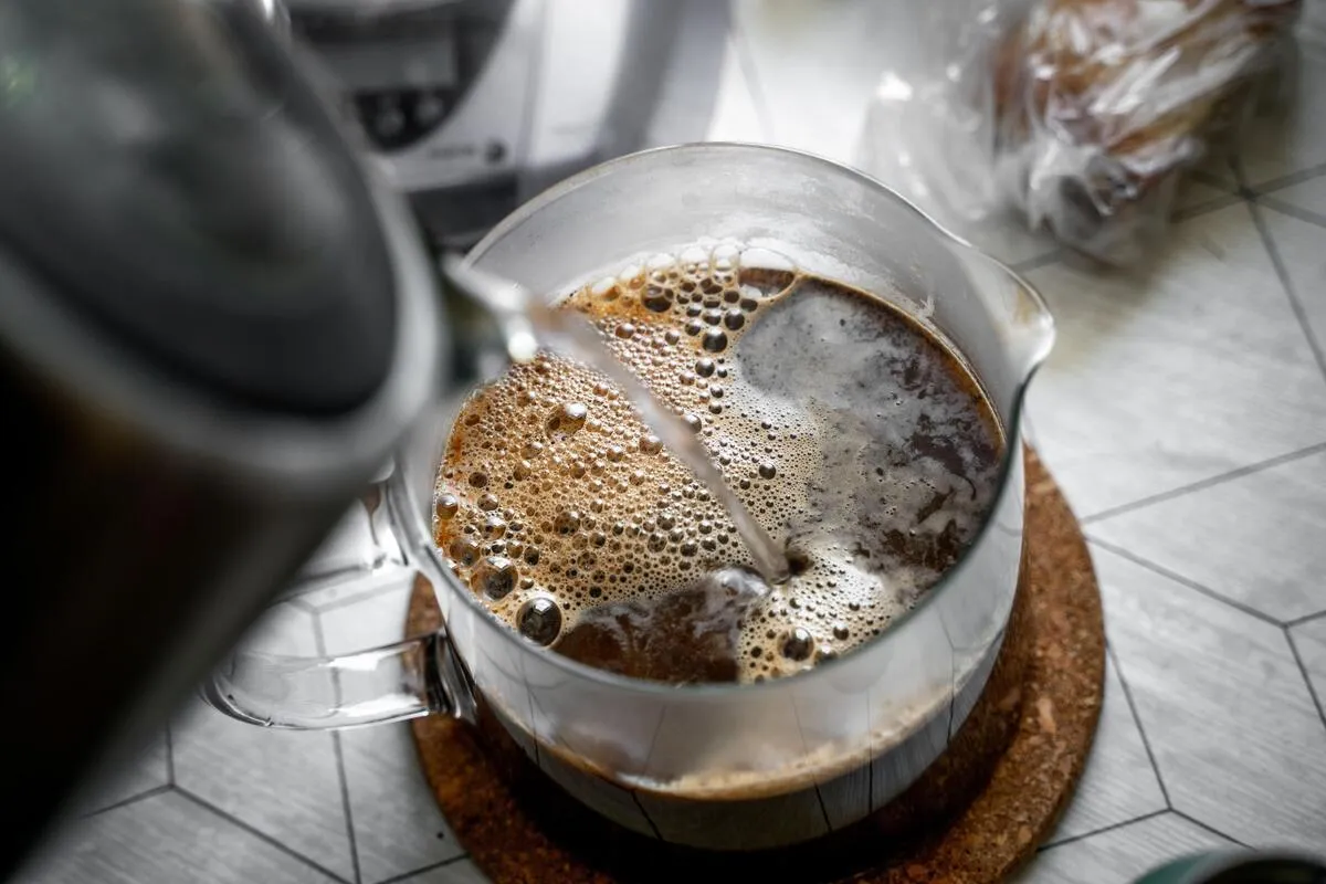 معجزه آب قهوه برای مو