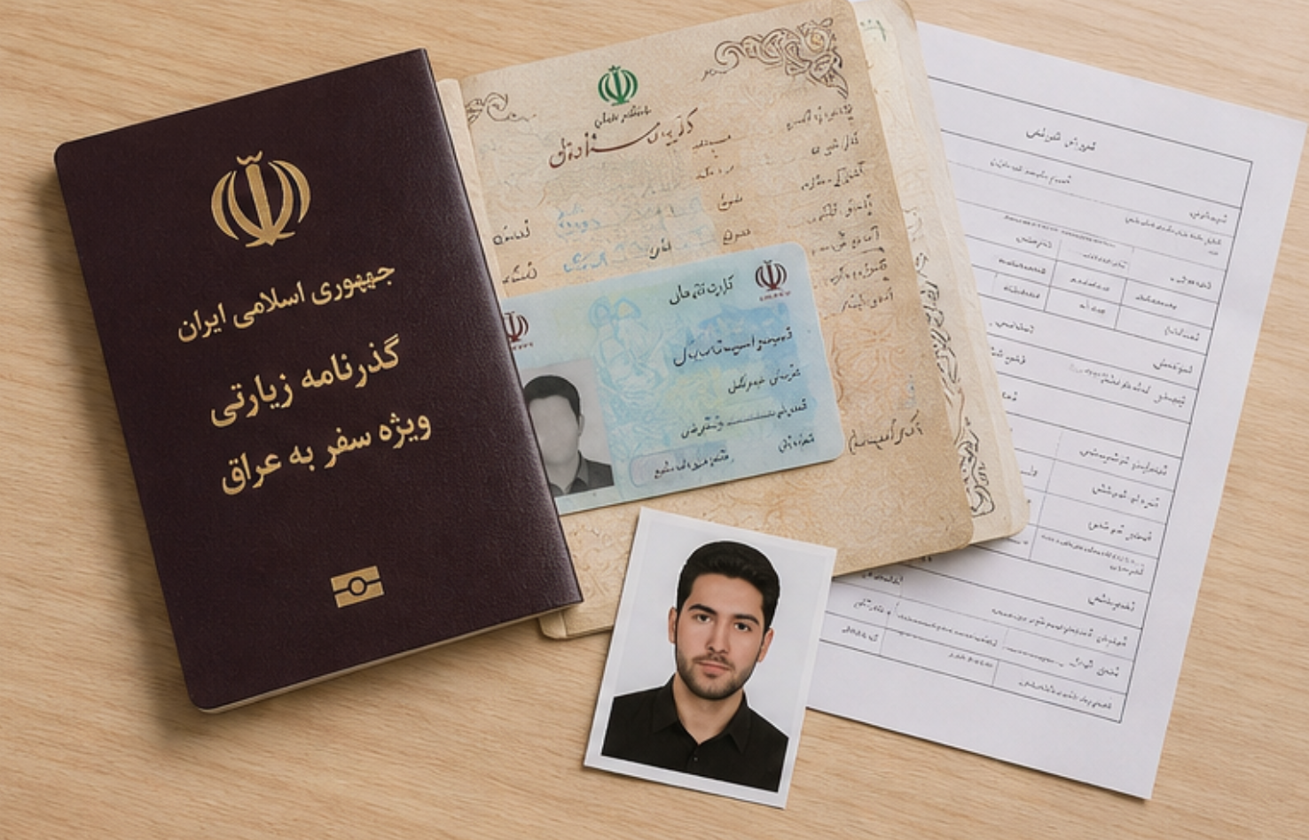 ثبت نام گذرنامه زیارتی اربعین