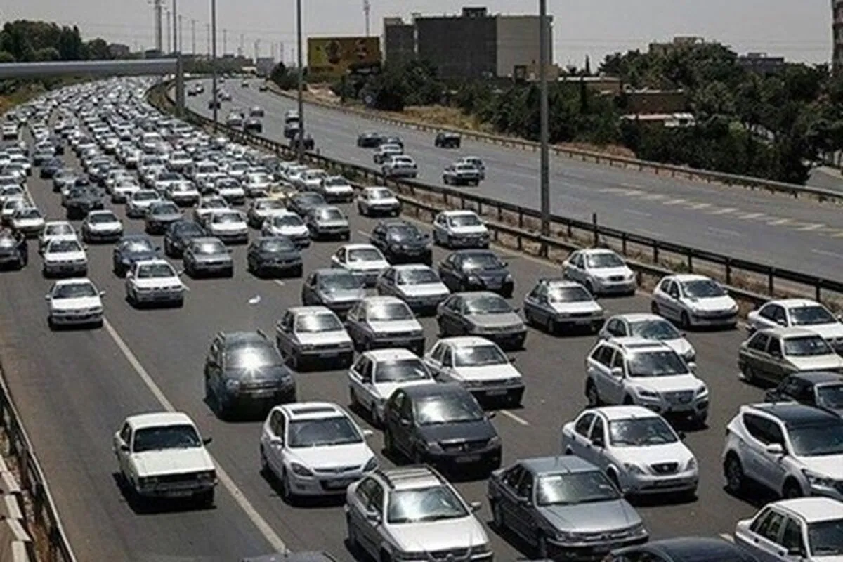 وضعیت ترافیک و تردد در جاده‌های کشور امروز ۳ مهر ۱۴۰۳