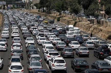 ترافیک سنگین در محورهای شمالی و آزادراه‌های تهران، کرج و قم