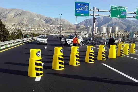 ممنوعیت تردد در چالوس و آزادراه تهران-شمال
